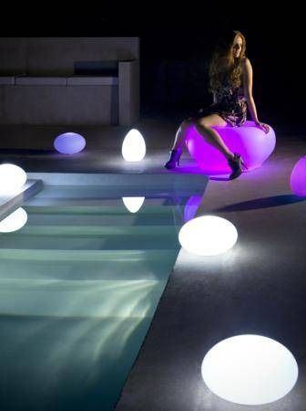 Éclairage de piscine