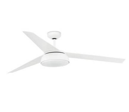 Vulcano Faro - Super ventilateur LED blanc avec moteur DC